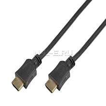 Шнур Proconnect HDMI-HDMI gold, 1 м БЕЗ ФИЛЬТРОВ (PE bag)  17-6202-8